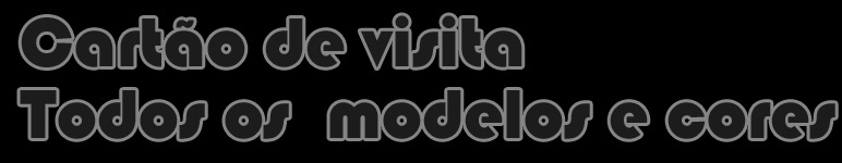 cartao de visita